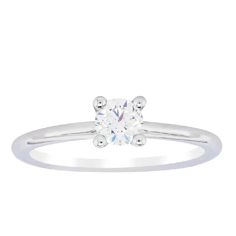 Fashion-Forward Geometric Jewelry For Contemporary Style 18ct White Gold .40ct Diamond Melba Ring Fashion-Forward Geometric Jewelry For Contemporary Style 18ct White Gold .40ct Diamond Melba Ring