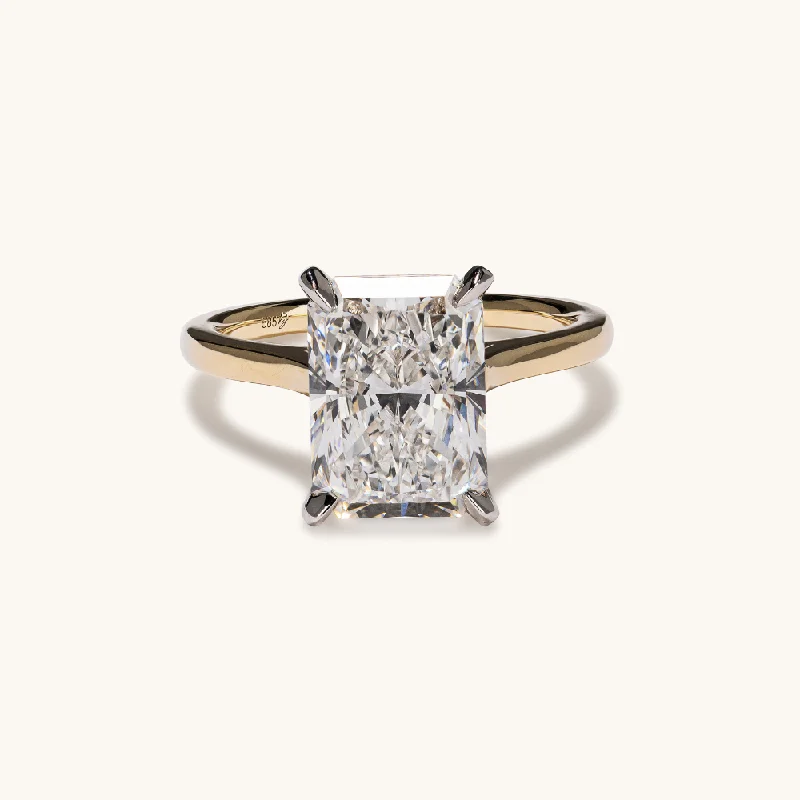 Gorgeous Jewelry, Limited-Time Savings 4.05 Radiant Lab Diamond Engagement Ring
