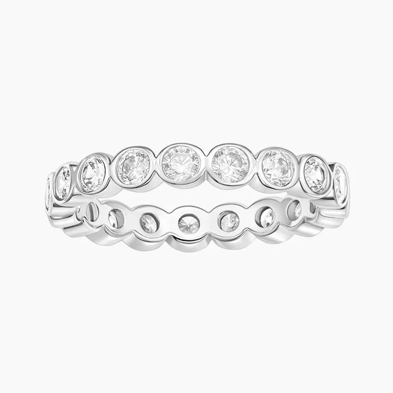 Handmade Pearl Jewelry For Timeless Elegance 4mm Eternal Engagement Promise Ring