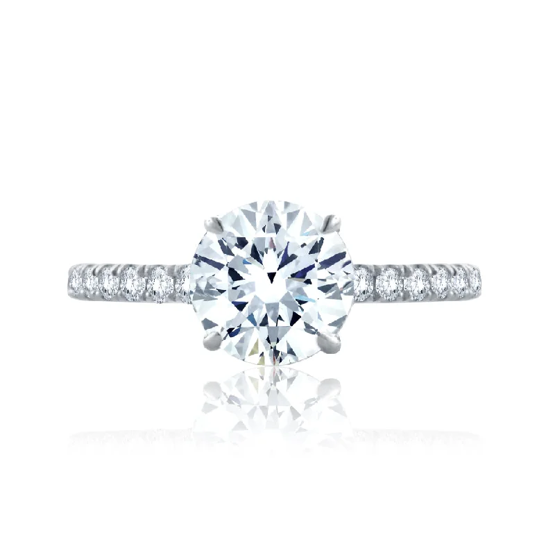 Jewelry Deals That Outshine The Rest A. JAFFE Statement Round Quilted Engagement Ring Jewelry Deals That Outshine The Rest A. JAFFE Statement Round Quilted Engagement Ring