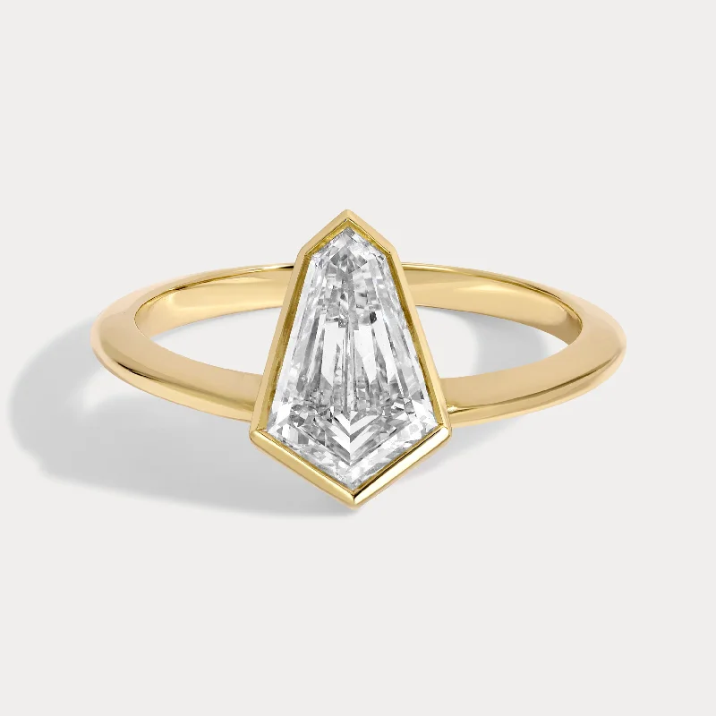 Limited-Time Jewelry Sale – Elegant Styles At Less Eloise - 1.14ct Kite Shape Lab Grown Diamond Ring