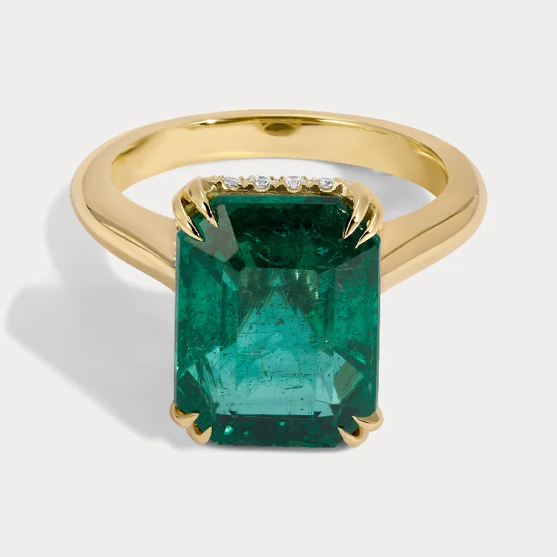 Personalized Jewelry Sale – Meaningful Gifts At Great Prices Barry - 3.29ct Emerald Cut Natural Green Emerald Ring Personalized Jewelry Sale – Meaningful Gifts At Great Prices Barry - 3.29ct Emerald Cut Natural Green Emerald Ring