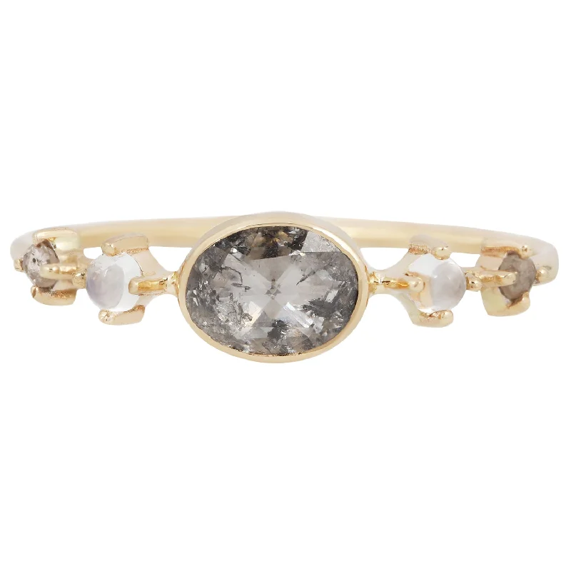 Premium Jewelry Now Available At Special Discounts Celestial Diamond & Moonstone Ring Premium Jewelry Now Available At Special Discounts Celestial Diamond & Moonstone Ring