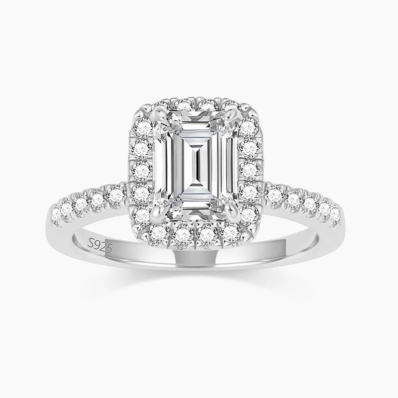 Limited-Time Offer On Elegant Jewelry Pieces Classic Emerald Cubic Zirconia Engagement Rings Limited-Time Offer On Elegant Jewelry Pieces Classic Emerald Cubic Zirconia Engagement Rings