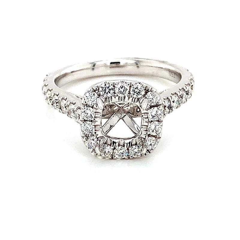 Special Sale On Handcrafted Jewelry – Shop Today Diamond Halo Semi-Mount
