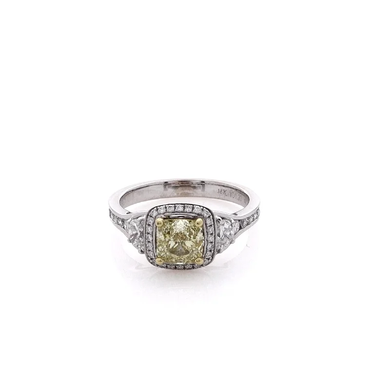 Personalized Jewelry Sale – Meaningful Gifts At Great Prices Estate Simon G 18 Karat Two-Tone Diamond Engagement Ring with GIA Certification Personalized Jewelry Sale – Meaningful Gifts At Great Prices Estate Simon G 18 Karat Two-Tone Diamond Engagement Ring with GIA Certification