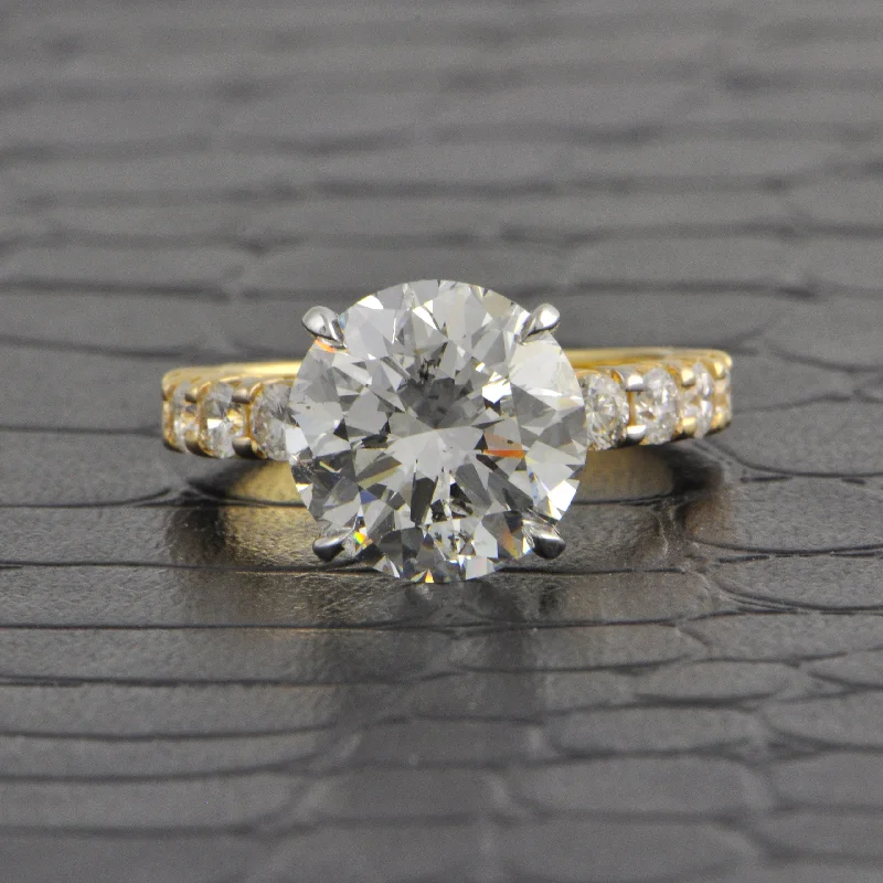 Buy More, Save More On Stunning Jewelry Pieces GIA 5.01 ct. G-SI2 Round Brilliant Cut Diamond Engagement Ring Buy More, Save More On Stunning Jewelry Pieces GIA 5.01 ct. G-SI2 Round Brilliant Cut Diamond Engagement Ring