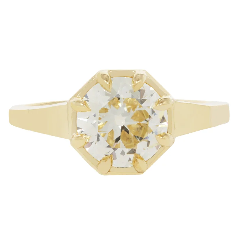 The Ultimate Jewelry Sale – Exclusive Styles At Great Prices Gilded Diamond Octagon Ring The Ultimate Jewelry Sale – Exclusive Styles At Great Prices Gilded Diamond Octagon Ring