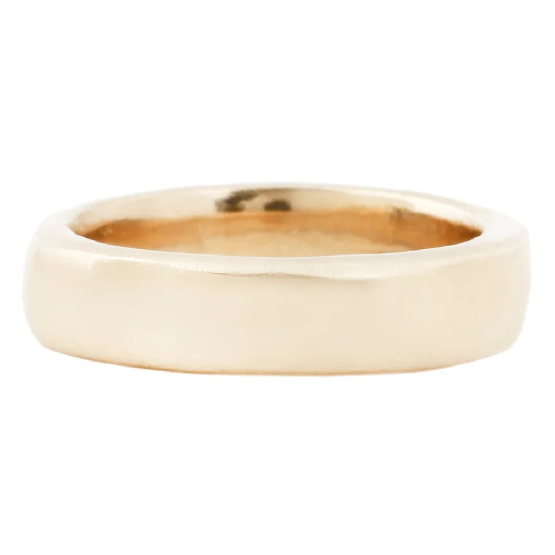 Shop Handcrafted Jewelry At Special Promotional Rates Gold Square Edge Band