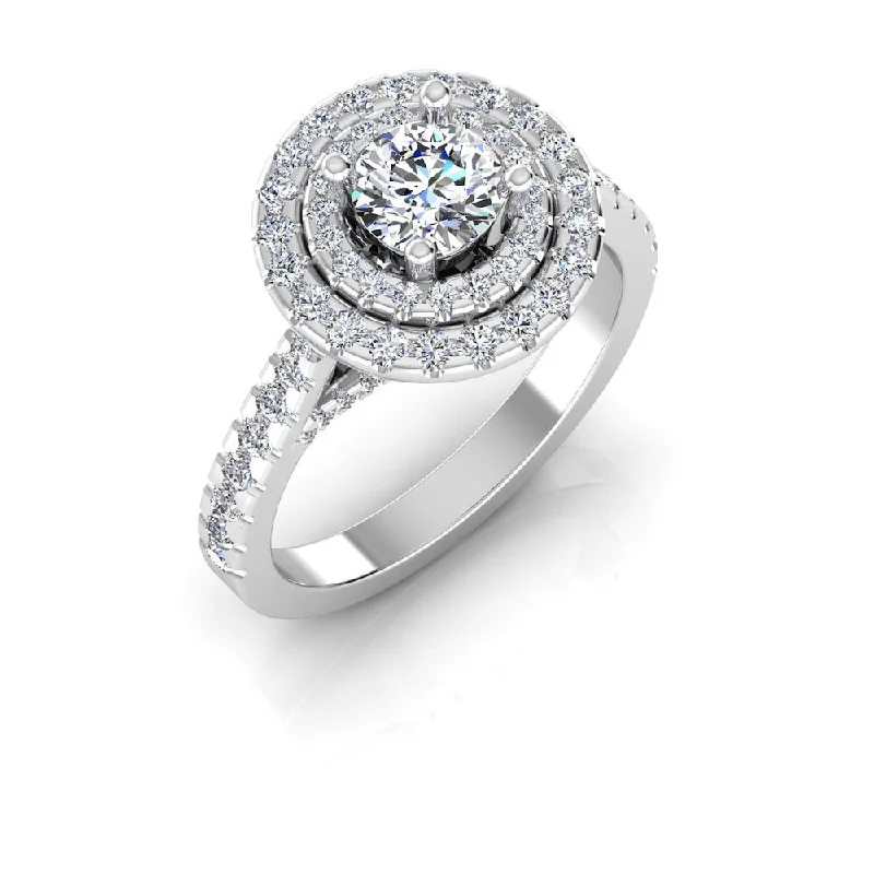 Trending Jewelry Styles Now At Limited-Time Discounts Hidden Halo Cathedral Brilliant Cut Moissanite Engagement Ring Trending Jewelry Styles Now At Limited-Time Discounts Hidden Halo Cathedral Brilliant Cut Moissanite Engagement Ring