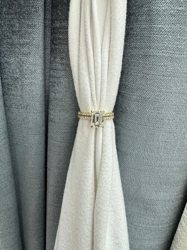 Premium Jewelry At Special Low Prices For A Limited Time Jane Emerald Engagement Ring and Band Premium Jewelry At Special Low Prices For A Limited Time Jane Emerald Engagement Ring and Band
