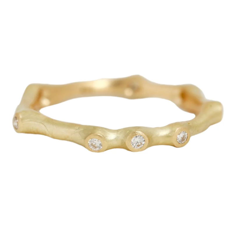 Elegant Jewelry Styles At Budget-Friendly Prices Eight Diamond Barnacle Band