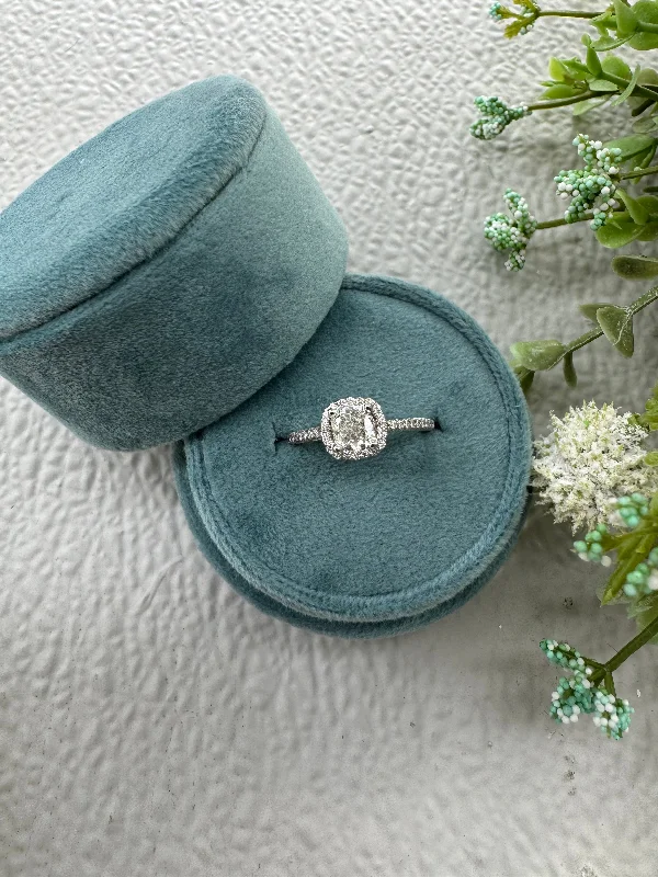 Grab Exquisite Jewelry At The Lowest Prices Evie Lab grown Diamond Cushion Cut Engagement Ring Grab Exquisite Jewelry At The Lowest Prices Evie Lab grown Diamond Cushion Cut Engagement Ring