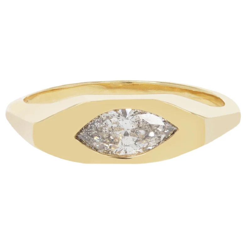 Holiday Jewelry Sale – Perfect Gifts At Great Prices Misty Eye Marquise Signet Ring