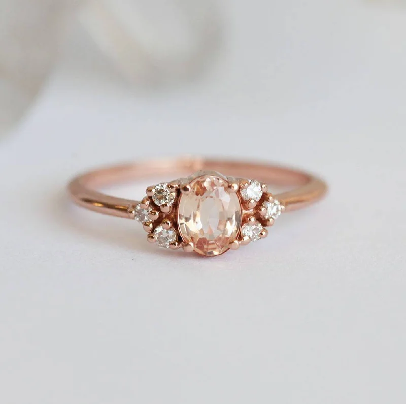 Holiday Jewelry Sale – Perfect Gifts At Great Prices Krupali Peach Sapphire Diamond Ring Holiday Jewelry Sale – Perfect Gifts At Great Prices Krupali Peach Sapphire Diamond Ring