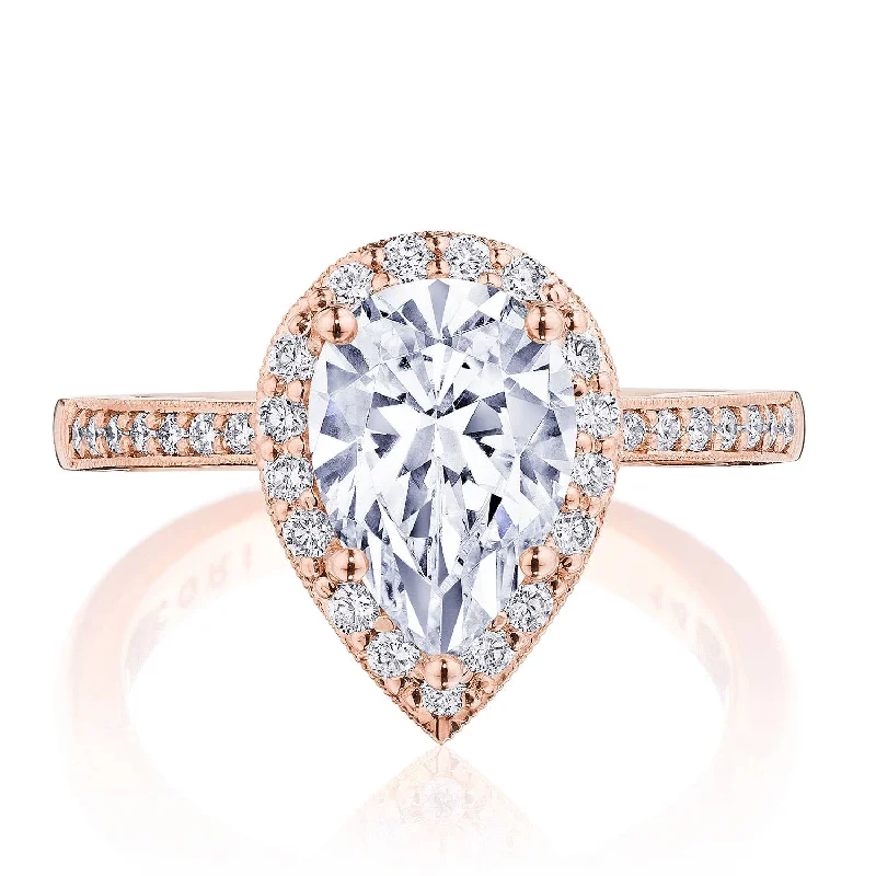 Elegant Jewelry Styles At Budget-Friendly Prices Pear Bloom Engagement Ring