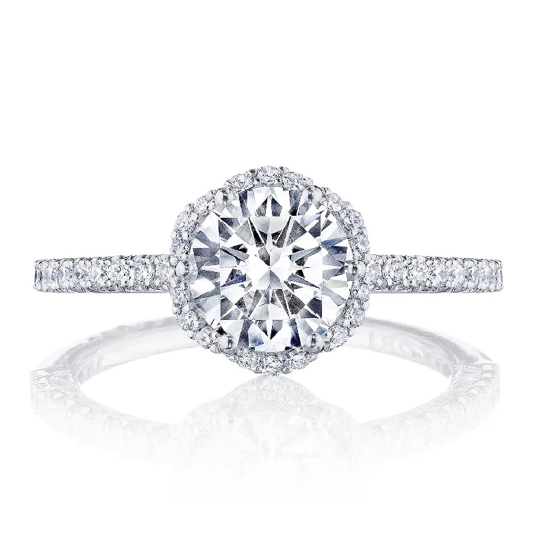 Your Perfect Accessory At The Perfect Price Round Bloom Engagement Ring