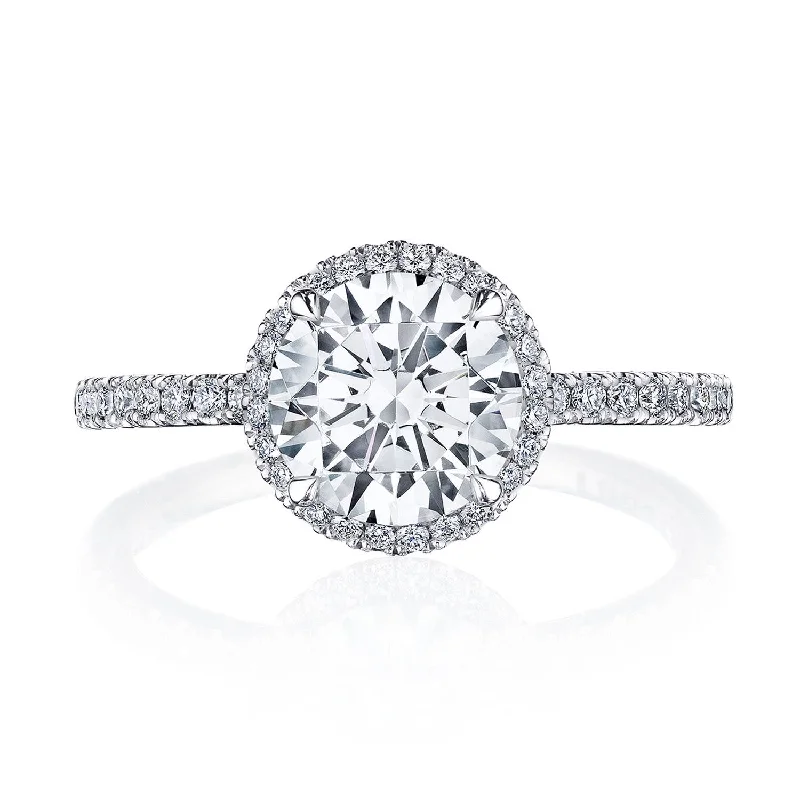 Shop Elegant Jewelry At Unbeatable Prices Round Bloom Engagement Ring