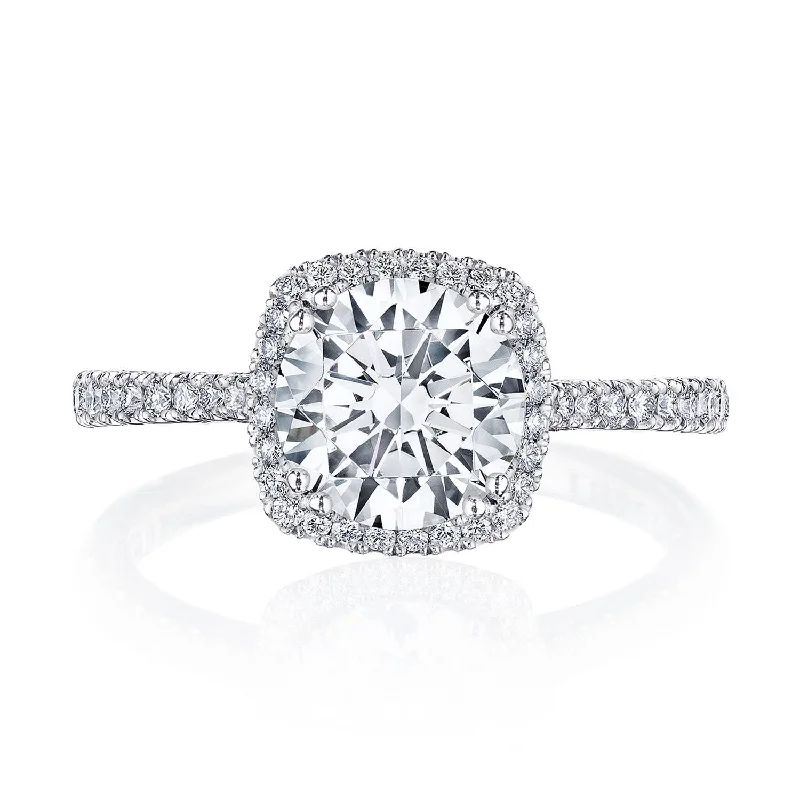 Limited-Stock Jewelry Sale – Once It's Gone, It's Gone Round with Cushion Bloom Engagement Ring Limited-Stock Jewelry Sale – Once It's Gone, It's Gone Round with Cushion Bloom Engagement Ring