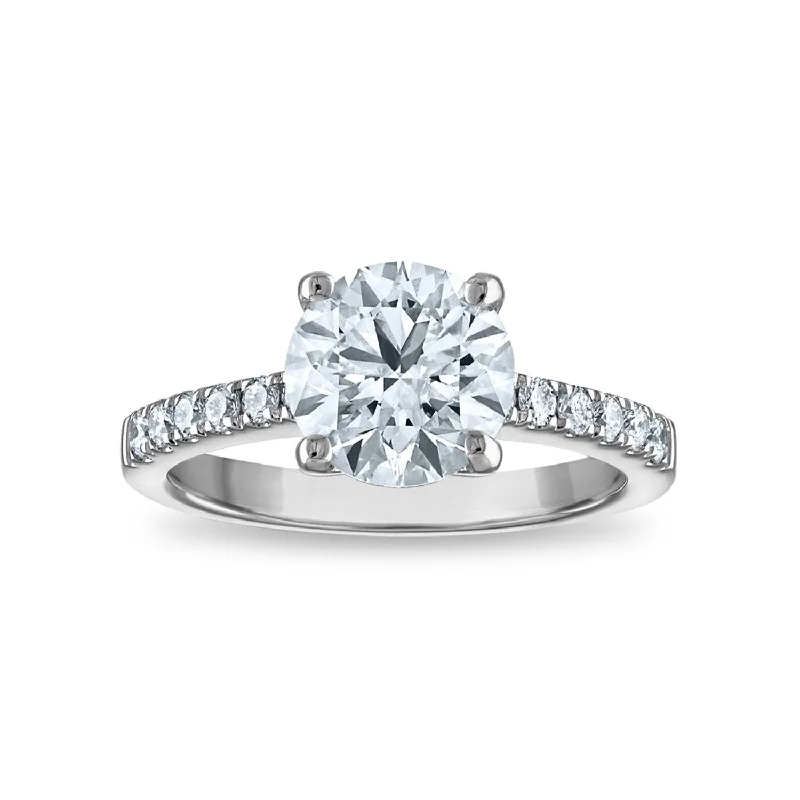 Limited-Time Offer On Elegant Jewelry Pieces Signature EcoLove Diamond Dreams 2-1/2 CTW Lab Grown Diamond Engagement Ring in 14KT White Gold Limited-Time Offer On Elegant Jewelry Pieces Signature EcoLove Diamond Dreams 2-1/2 CTW Lab Grown Diamond Engagement Ring in 14KT White Gold