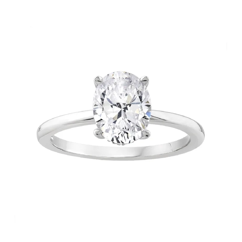 The Jewelry Sale You've Been Waiting For Is Here Signature EcoLove Diamond Dreams 2 CTW Lab Grown Diamond Solitaire Ring in 14KT White Gold The Jewelry Sale You've Been Waiting For Is Here Signature EcoLove Diamond Dreams 2 CTW Lab Grown Diamond Solitaire Ring in 14KT White Gold