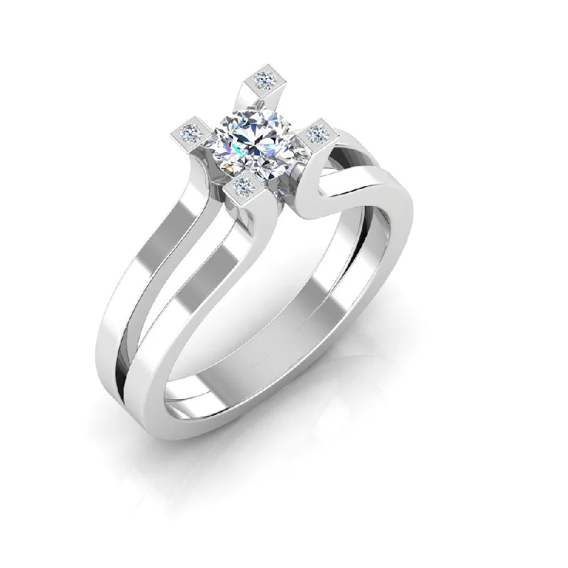 The Jewelry Sale You've Been Waiting For Is Here Simplistic Split Shank Moissanite Engagement Ring The Jewelry Sale You've Been Waiting For Is Here Simplistic Split Shank Moissanite Engagement Ring