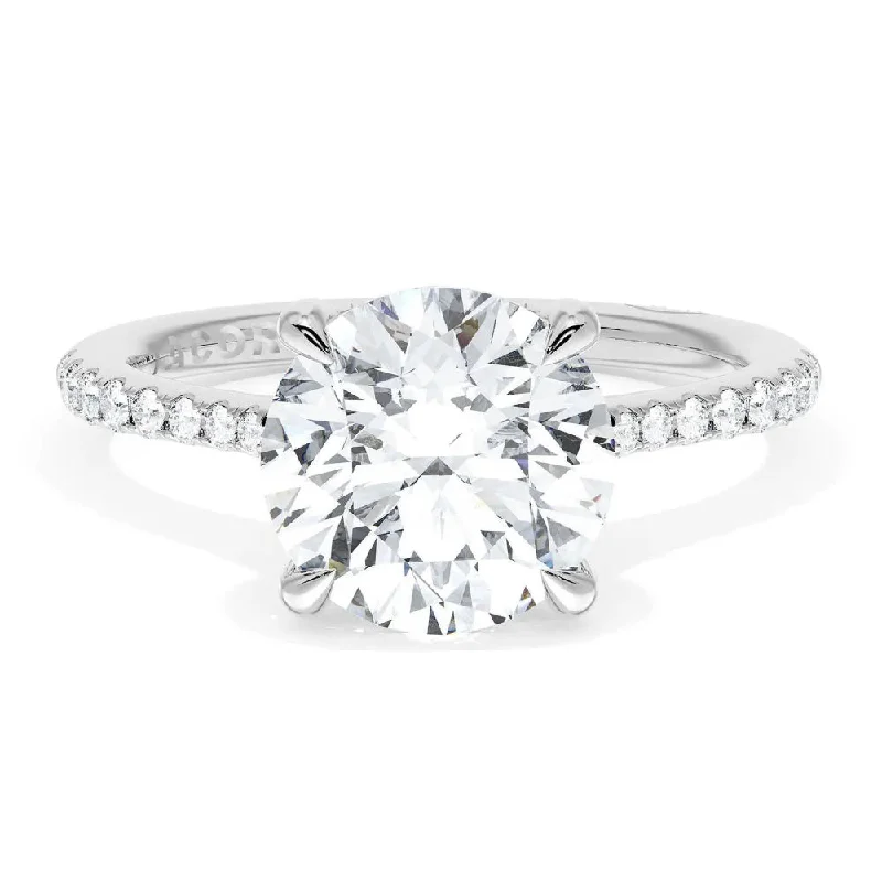 Delicate Crystal Jewelry For Sophisticated Charm Tacori Founder's Crescent Round Soltaire Engagement Ring Delicate Crystal Jewelry For Sophisticated Charm Tacori Founder's Crescent Round Soltaire Engagement Ring