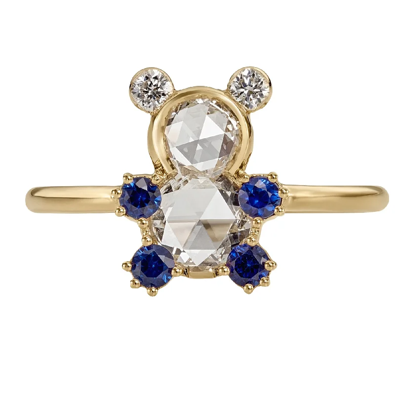 Exclusive Jewelry Sale Event – Shop Now Teddy Bear Rose Cut Diamond & Blue Sapphire Ring Exclusive Jewelry Sale Event – Shop Now Teddy Bear Rose Cut Diamond & Blue Sapphire Ring