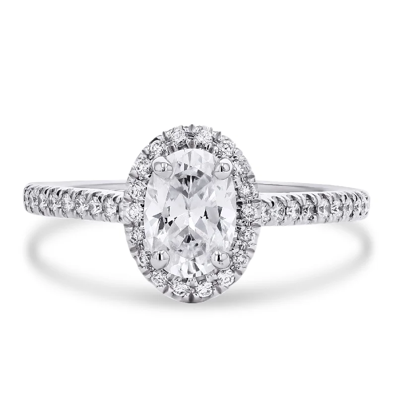 Jewelry Deals That Sparkle – Shop Today The Diamond Studded Oval Halo Ring