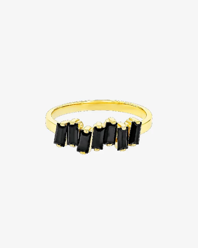 Limited Stock On Premium Jewelry At Low Prices Amalfi Black Spinel Half Band