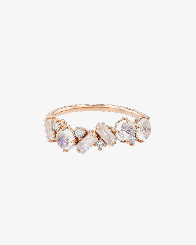 Shop Dazzling Rings, Earrings, And More At Special Discounts Amalfi Blend Rainbow Moonstone Half Band Shop Dazzling Rings, Earrings, And More At Special Discounts Amalfi Blend Rainbow Moonstone Half Band