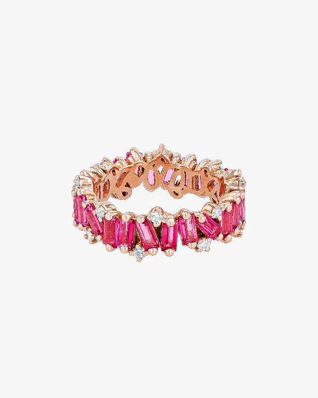 Unlock Unbeatable Jewelry Deals Before They’Re Gone Amalfi Burst Pink Topaz Eternity Band Unlock Unbeatable Jewelry Deals Before They’Re Gone Amalfi Burst Pink Topaz Eternity Band