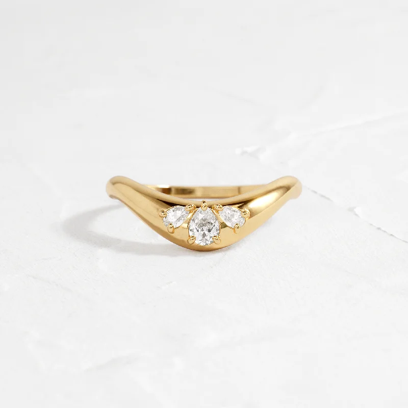 Trending Jewelry Now Available At Exclusive Prices Amplify Band with Pear Diamonds Trending Jewelry Now Available At Exclusive Prices Amplify Band with Pear Diamonds