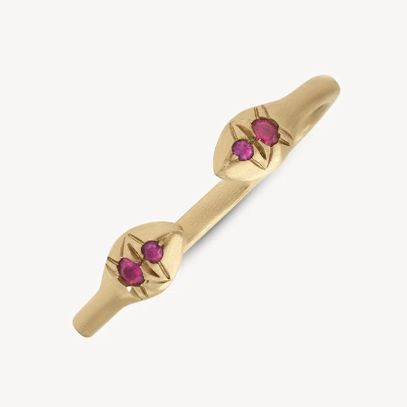 Seasonal Jewelry Deals – Elevate Your Style Aziza Ruby Ring