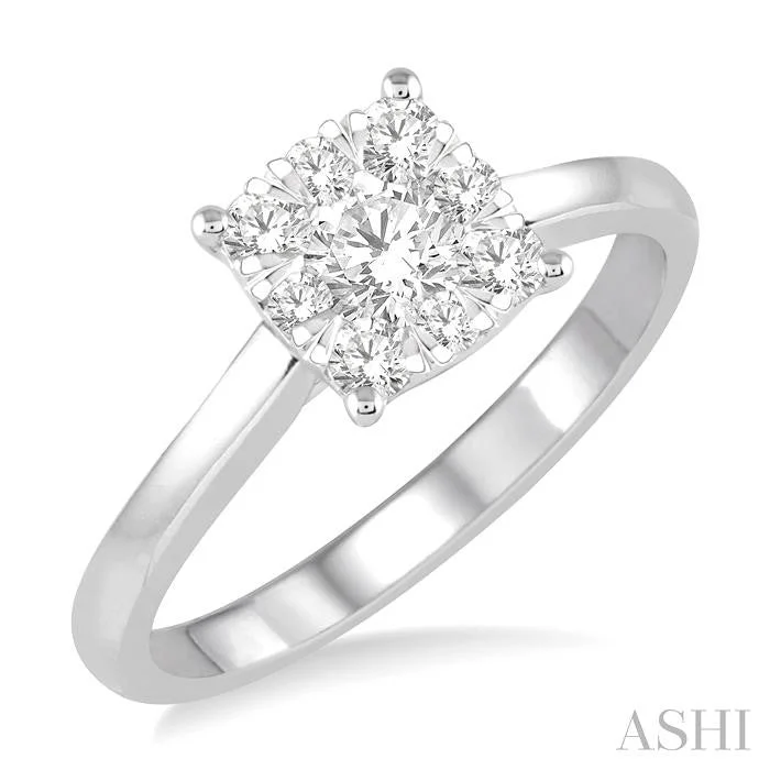 Jewelry Clearance – Final Chance To Save Big CUSHION SHAPE LOVEBRIGHT ESSENTIAL DIAMOND RING