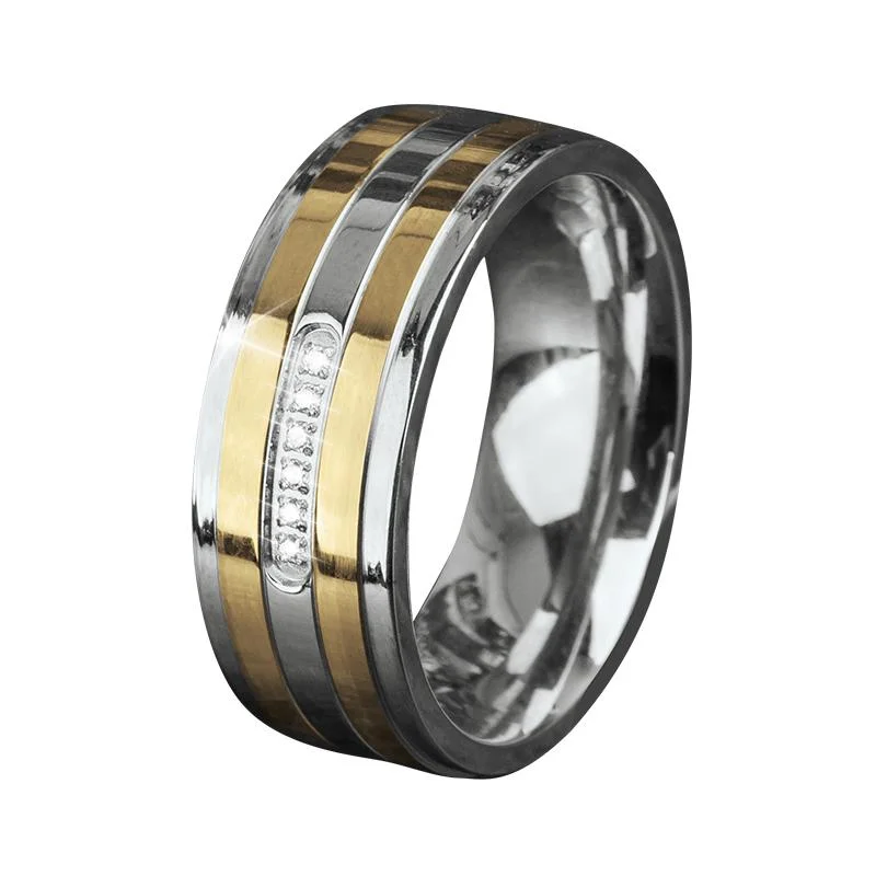 Unmissable Jewelry Discounts – Elevate Your Look For Less Mitre Two-Tone Ring