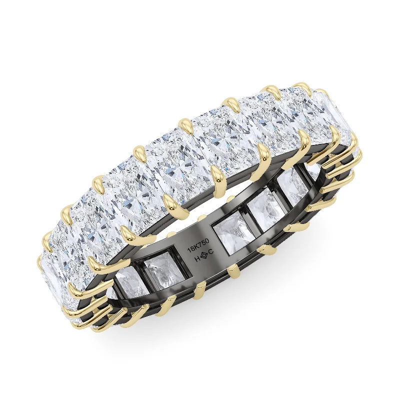 Limited-Stock Jewelry Sale – Once It's Gone, It's Gone Mixed Metals Radiant Cut Eternity Band Limited-Stock Jewelry Sale – Once It's Gone, It's Gone Mixed Metals Radiant Cut Eternity Band