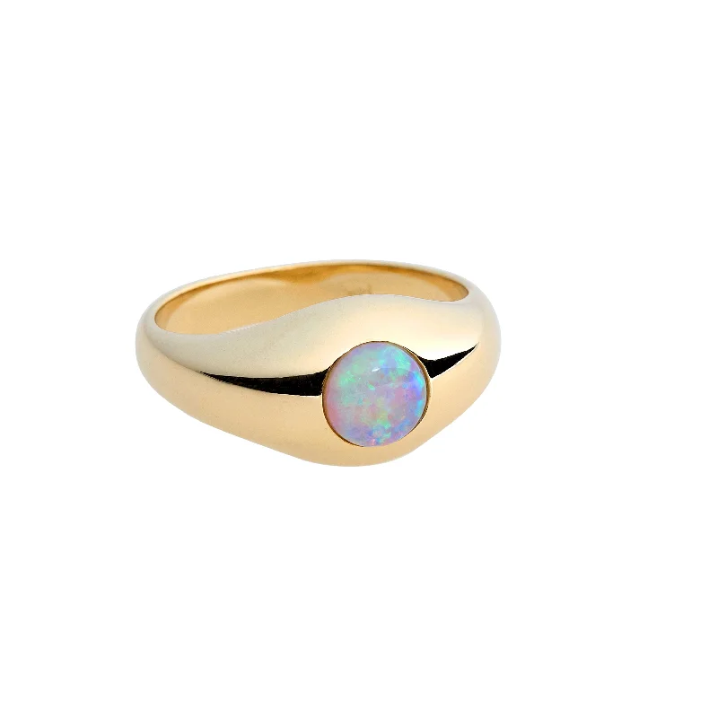 Limited-Stock Jewelry Sale – Shop Before It's Gone Opal Bijou Dome Ring