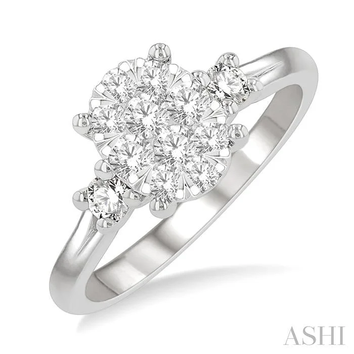 Limited-Stock Jewelry Sale – Once It's Gone, It's Gone OVAL SHAPE LOVEBRIGHT DIAMOND ENGAGEMENT RING