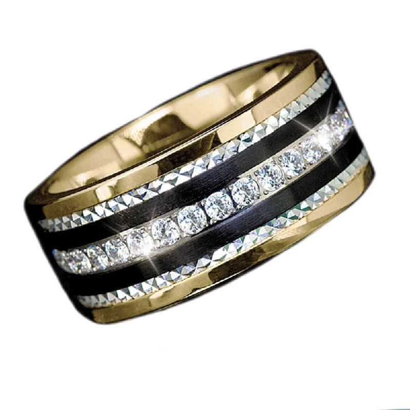 Customized Silver Jewelry For Unique Style Phantom Gold Ring