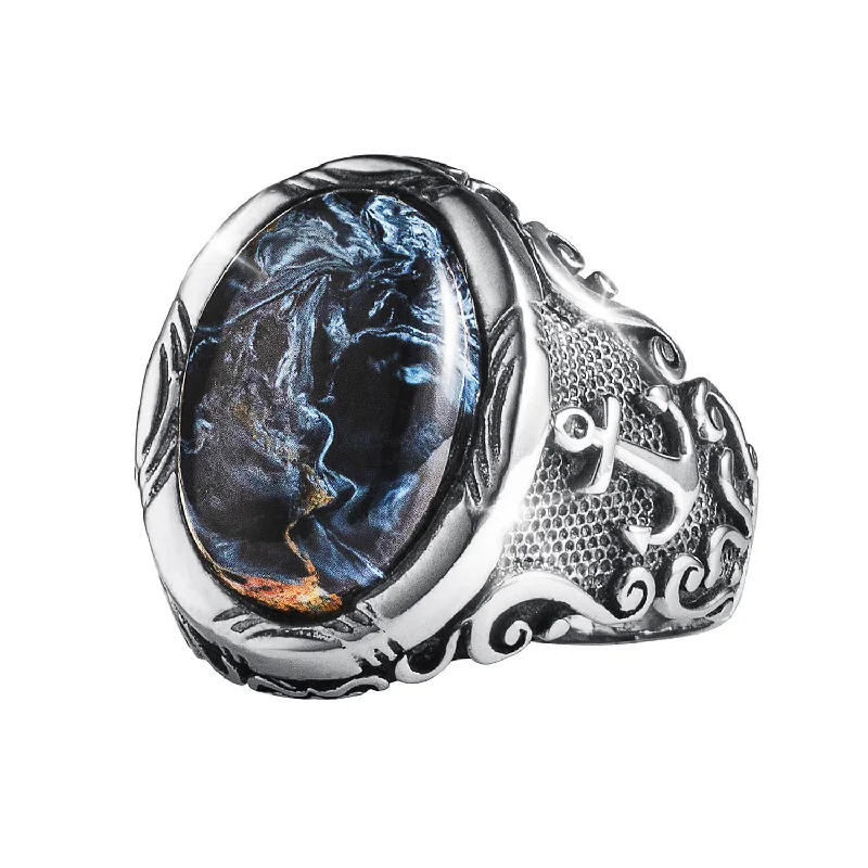 Shine In Style – Shop Jewelry Discounts Today Tempest Pietersite Men's Ring