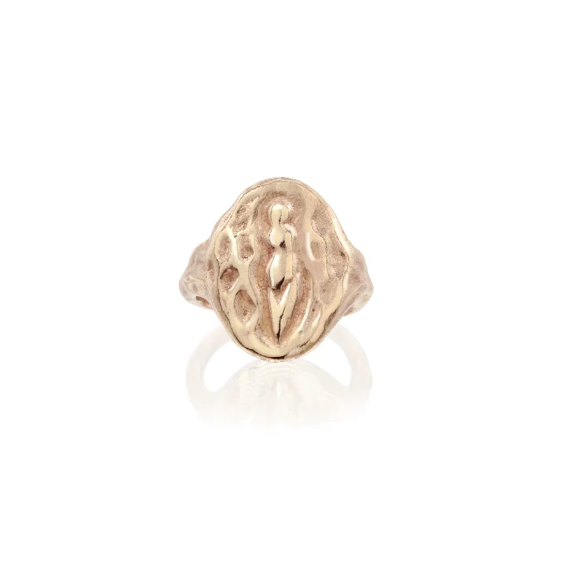 Eco-Friendly Sustainable Jewelry For Conscious Buyers The Venus Signet Ring