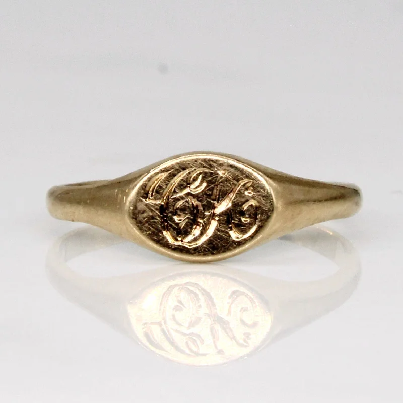 Flash Sale On Stunning Jewelry – Limited Stock Available 10k Yellow Gold 'CK' Initial Ring | SZ 3 | Flash Sale On Stunning Jewelry – Limited Stock Available 10k Yellow Gold 'CK' Initial Ring | SZ 3 |
