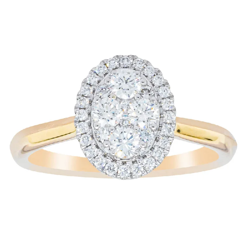 Huge Savings On Timeless Jewelry Collections 14ct Yellow Gold Diamond Oval Saturn Ring Huge Savings On Timeless Jewelry Collections 14ct Yellow Gold Diamond Oval Saturn Ring