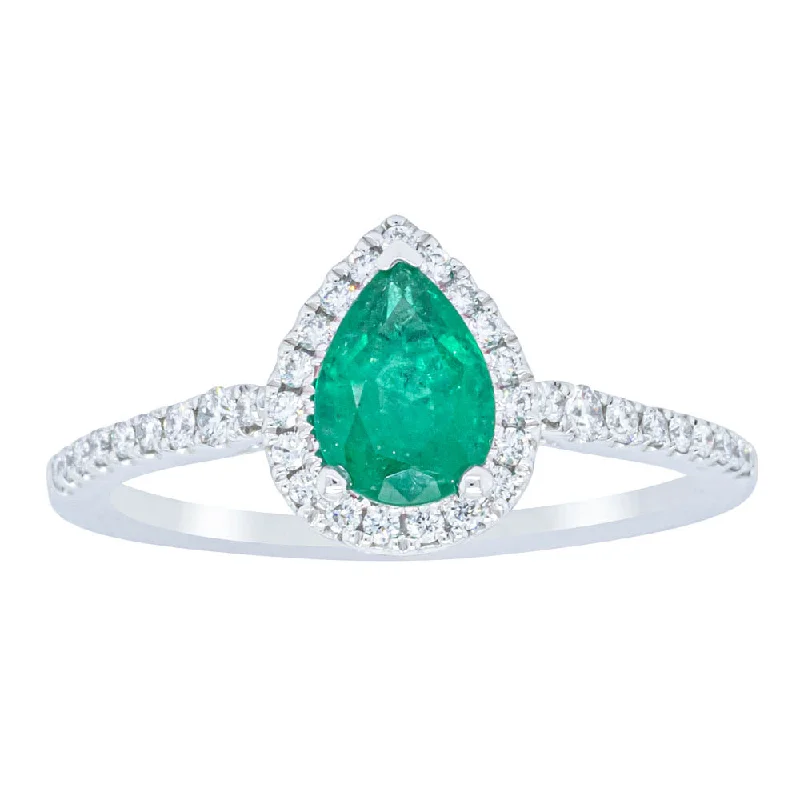 Flash Sale On Stunning Jewelry – Don't Miss Out 18ct White Gold .64ct Emerald & Diamond Mini Sierra Ring Flash Sale On Stunning Jewelry – Don't Miss Out 18ct White Gold .64ct Emerald & Diamond Mini Sierra Ring