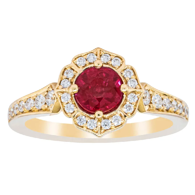 Flash Sale On Stunning Jewelry – Don't Miss Out 18ct Yellow Gold 1.04ct Ruby & Diamond Ring Flash Sale On Stunning Jewelry – Don't Miss Out 18ct Yellow Gold 1.04ct Ruby & Diamond Ring