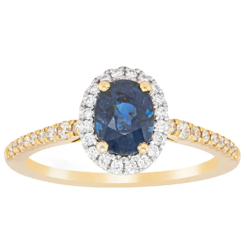 Shop Handcrafted Jewelry At Special Promotional Rates 18ct Yellow Gold 1.08ct Sapphire & Diamond Mini Sierra Ring Shop Handcrafted Jewelry At Special Promotional Rates 18ct Yellow Gold 1.08ct Sapphire & Diamond Mini Sierra Ring