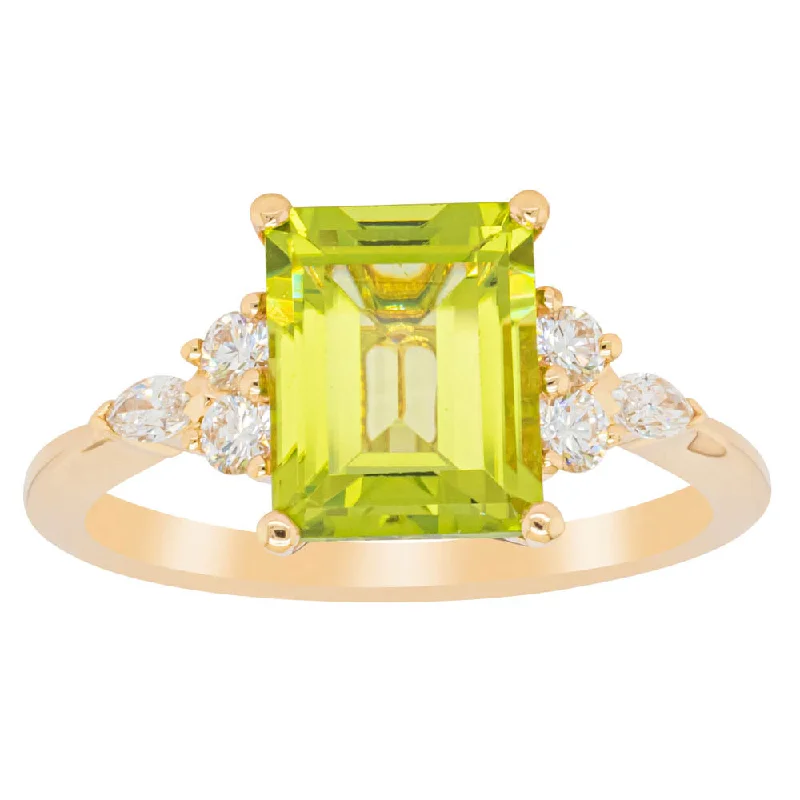 Personalized Jewelry Sale – Unique Pieces At Great Prices 18ct Yellow Gold 2.50ct Peridot & Diamond Oriana Ring Personalized Jewelry Sale – Unique Pieces At Great Prices 18ct Yellow Gold 2.50ct Peridot & Diamond Oriana Ring