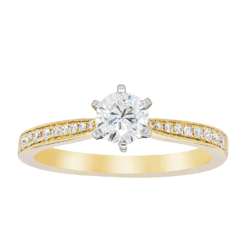 Must-Have Jewelry At Irresistible Discounts 18ct Yellow Gold .50ct Diamond Zenith Ring Must-Have Jewelry At Irresistible Discounts 18ct Yellow Gold .50ct Diamond Zenith Ring