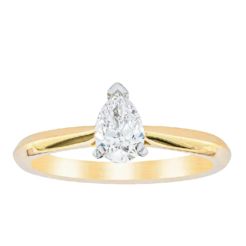 Jewelry Sale Bonanza – Grab Your Sparkle Now 18ct Yellow Gold .50ct Pear Cut Diamond Venetian Ring Jewelry Sale Bonanza – Grab Your Sparkle Now 18ct Yellow Gold .50ct Pear Cut Diamond Venetian Ring